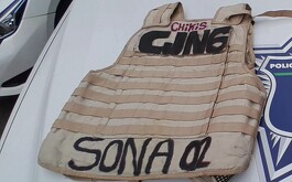 Chaleco táctico del CJNG