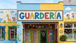 Fachada de guardería