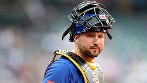 Cal Raleigh, catcher de la Selección de Estados Unidos con Seattle.