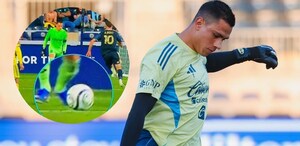 Luis Ángel Malagón salió de cambio en el partido de Concachampions Philadelphia Union vs América por lesión en la rodilla.