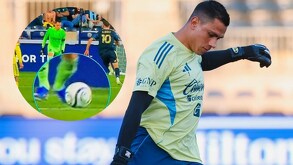 Luis Ángel Malagón salió de cambio en el partido de Concachampions Philadelphia Union vs América por lesión en la rodilla.