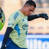 Luis Ángel Malagón salió de cambio en el partido de Concachampions Philadelphia Union vs América por lesión en la rodilla.