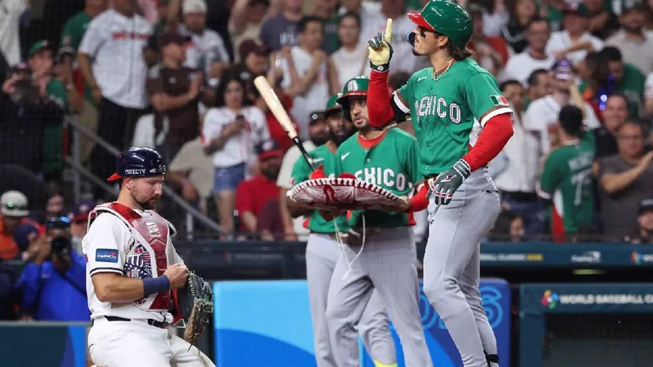 La selección de Estados Unidos venció 5-3 a México en el Clásico Mundial de Béisbol.