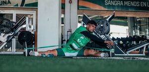Santos Laguna trabajando para enfrentar al Guadalajara