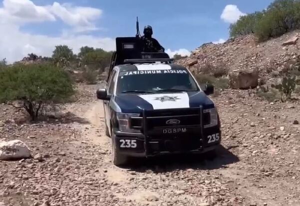 Unidad de la policía en Zacatecas