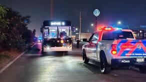 Movilización por atropello de mujer en Monterrey