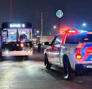 Movilización por atropello de mujer en Monterrey