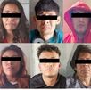 Ellos son los detenidos por la Fiscalía General del Estado de Puebla tras un cateo en la ciudad de Puebla.
