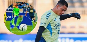 Luis Ángel Malagón salió de cambio en el partido de Concachampions Philadelphia Union vs América por lesión en la rodilla.