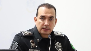Juan Pablo Hernández, secretario de Seguridad de Jalisco en rueda de prensa