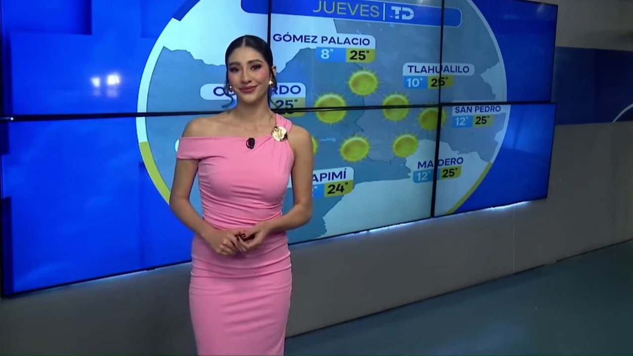 Fanny Ramírez nos da el pronóstico del tiempo en Laguna para este jueves 12 de marzo 2026.