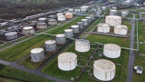Tanques de petróleo en la refinería de BP en Gelsenkirchen, Alemania, el 11 de marzo del 2026.