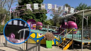 Juego clausurado en la Alameda de Torreón