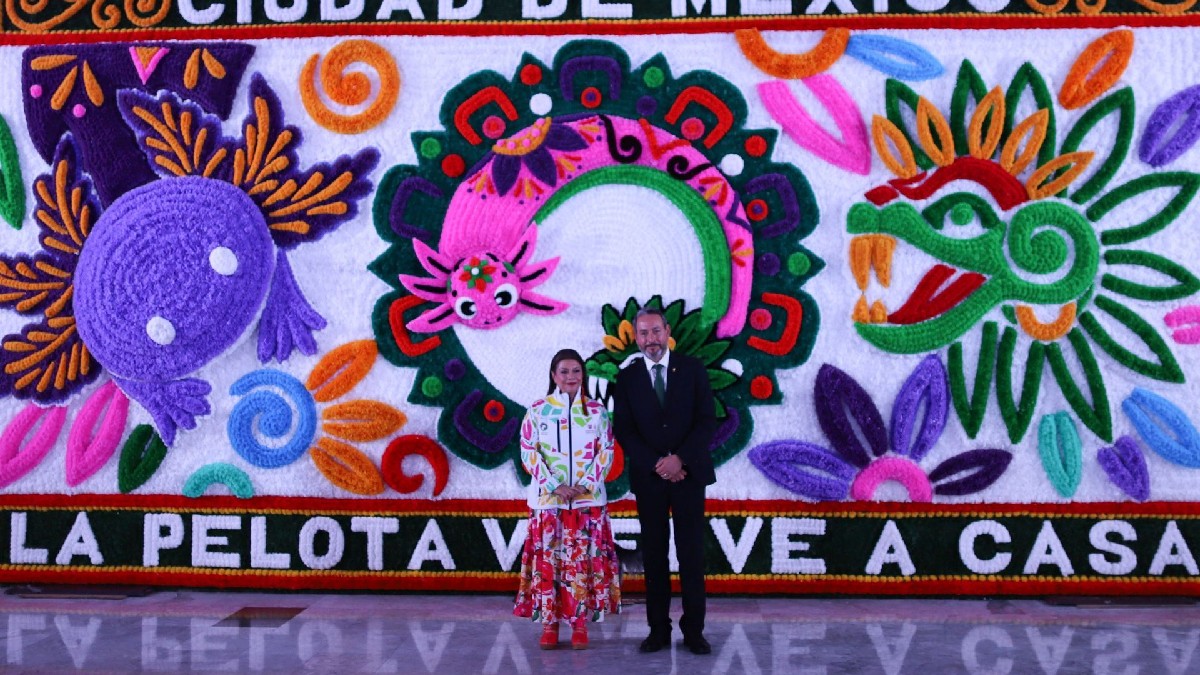 Clara Brugada presenta la nueva imagen oficial de la CdMx rumbo al Mundial 2026