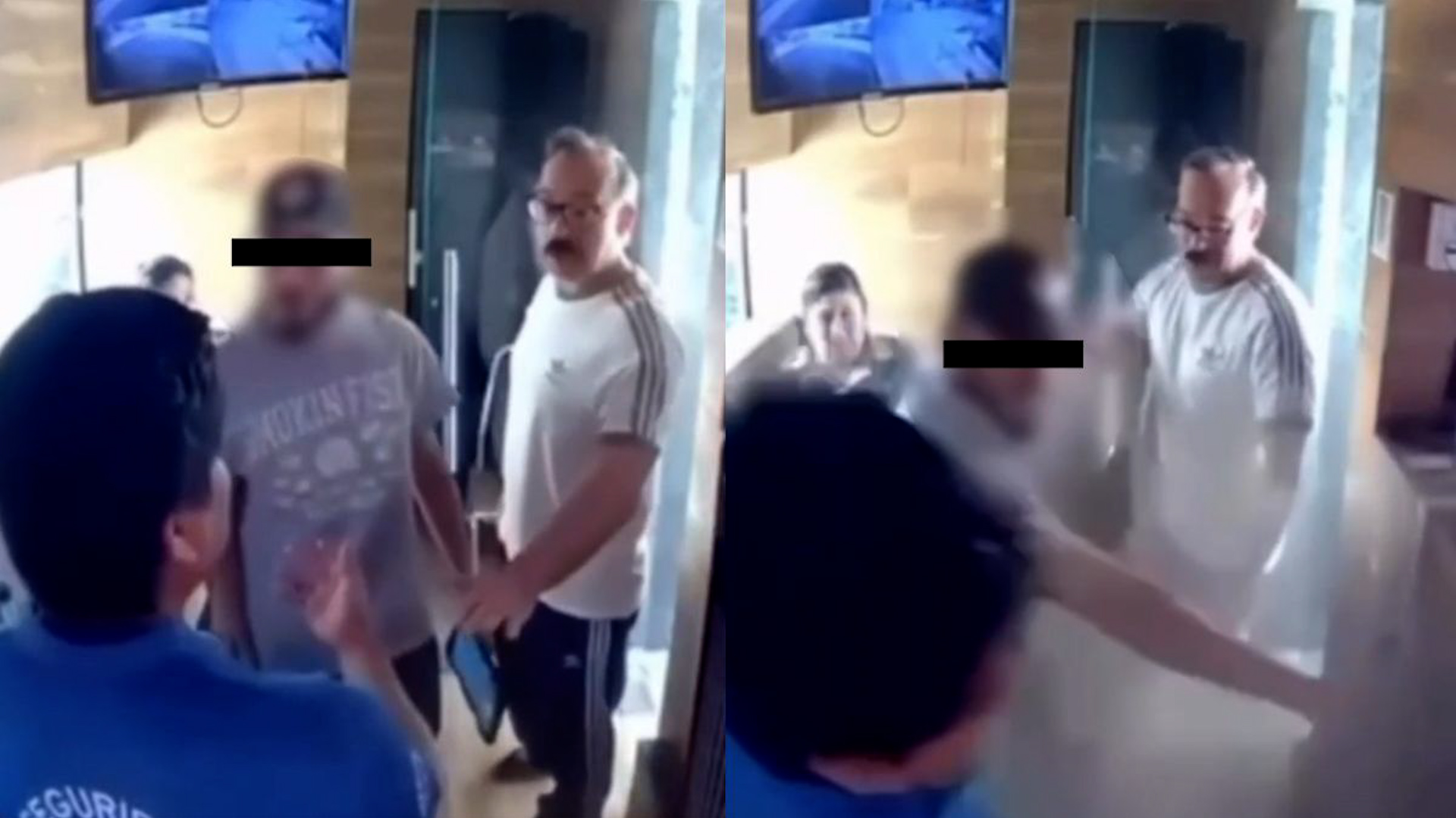 La Fiscalía de Nuevo León ya investiga a Eugenio 'N', instructor de box que golpeó a un guardia en Santa Catarina por tomarle fotos a sus placas.