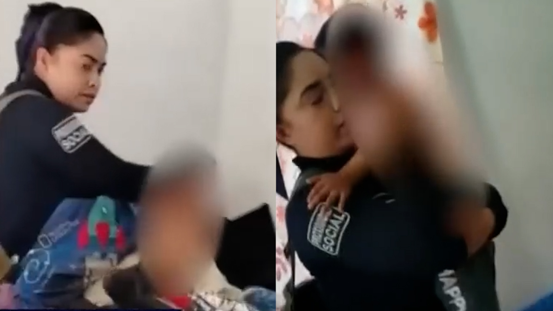 Policías de Ecatepec rescatan a un niño abandonado y encerrado en la colonia Buenavista. Presentaba un golpe en la frente y quedó bajo resguardo del DIF.