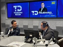 Jorge Romero en entrevista en Telediario Diario Monterrey. / Especial