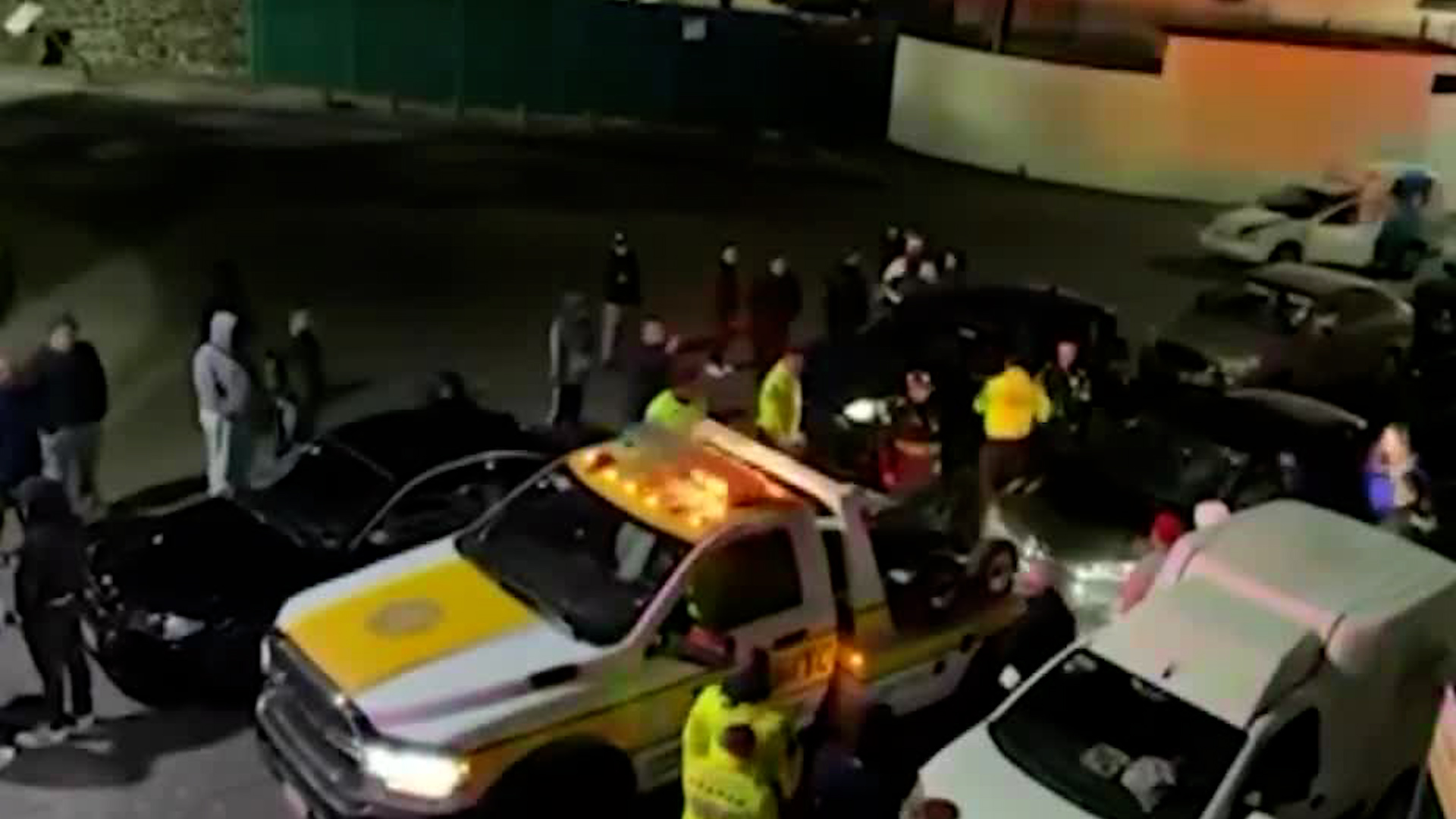 Un operativo en contra de los arrancones logró la detención de siete vehículos particulares.