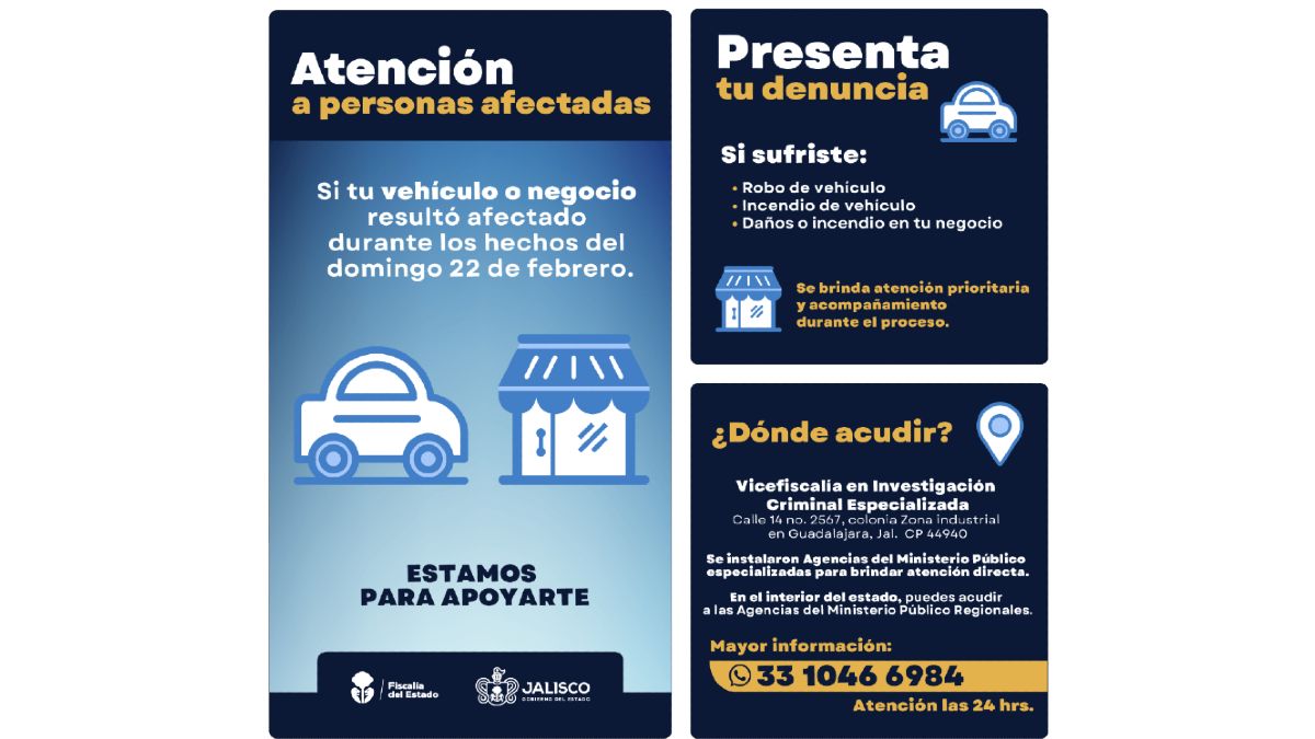 Se han presentado alrededor de 800 denuncias por autos quemados en Jalisco