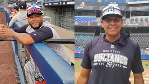 Wilson García y Jesús Luna buscan una oportunidad para poder ser parte del equipo de Sultanes en la temporada 2026 en la Liga Mexicana