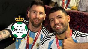 Sergio Agüero cuando era futbolista