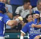 Italia festeja durante juego del Clásico Mundial