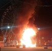 Un incendio en el Inforum de Irapuato generó la movilización de emergencias. El fuego se originó en una carpa durante la Feria de las Fresas 2026.