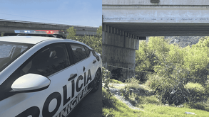 El hallazgo se registró en el Río Pesquería, a la altura de la comunidad de Zacatecas, sobre la salida hacia Agua Fría