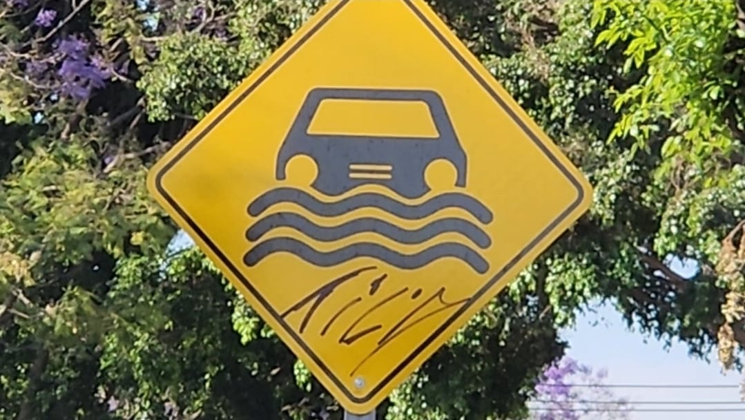 Aviso de zona de inundación