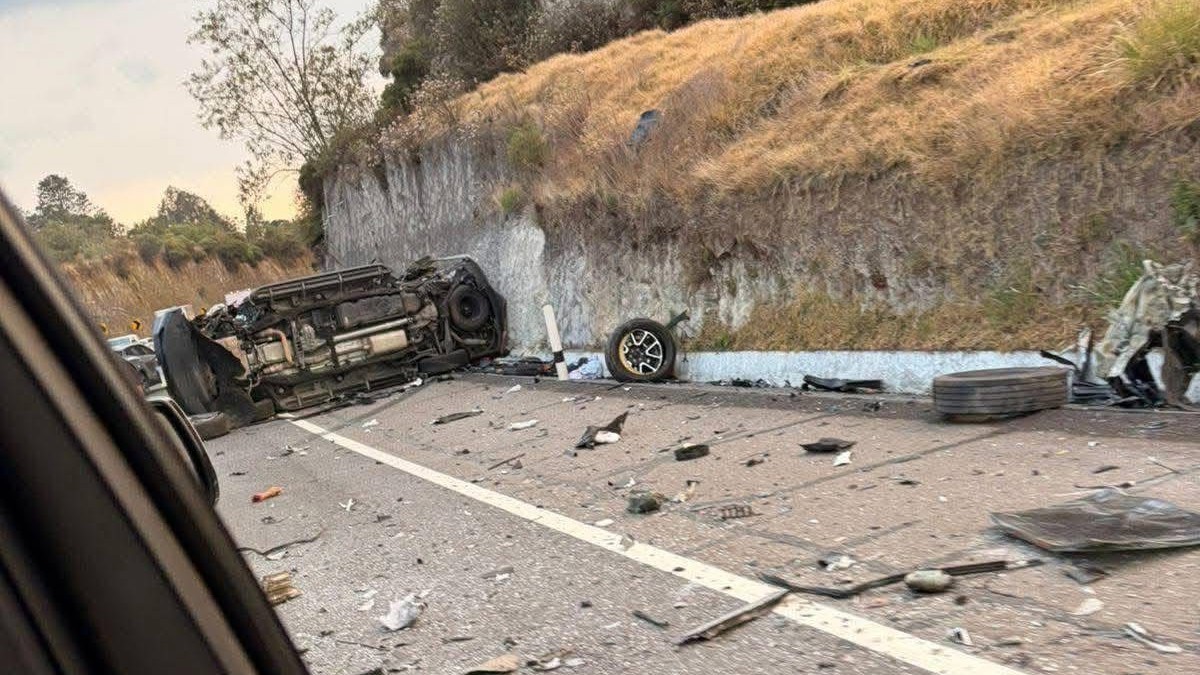 Automovilistas graban accidente donde murió el hijo del CEO de BBVA.