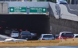 Zona desnivel en López Mateos