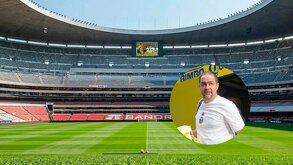 Estadio Azteca previo a su reapertura el próximo 26 de marzo.