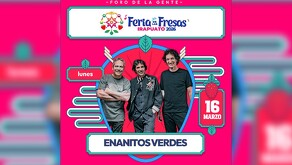 Enanitos Verdes se presentará en la Feria de las Fresas 2026 cantando sus canciones más famosas