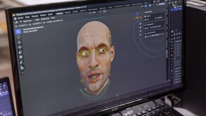 Estudiantes del IPN desarrollan un nuevo sistema 3D de animación digital que analicé rostros en tiempo real.