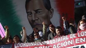 Marcha de la CNTE en Ciudad de México 18 de marzo