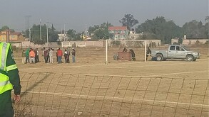 Globo aerostático se impacta con cableado en Teotihuacán.