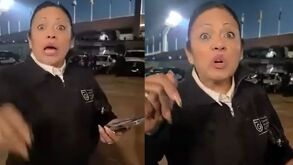 Presunta funcionaria de la Fiscalía de la Ciudad de México agredió verbalmente a policía de la SSC en el Estadio  Olímpico durante partido de Pumas vs Cruz Azul