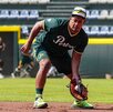 un jugador de pericos de puebla entrena para la pretemporada 2026