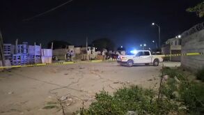 Foto del lugar en donde fue localizado el menor sin vida.