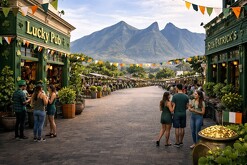 Imagen generada para ilustrar que Monterrey festeja también el Día de San Patricio.
