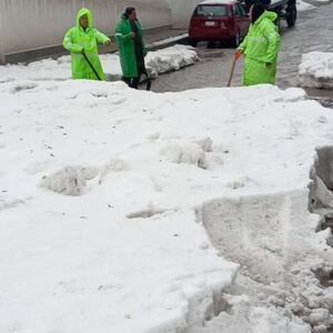 Bloque de granizo en Ecatepec