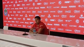 Ángel Sepúlveda a en conferencia de prensa.