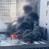 Increíble incendio se propaga por edificio de Nueva York