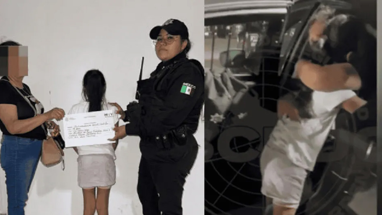 Una menor de 9 años fue localizada sana y salva en Monterrey tras perderse en Paseo Santa Lucía.