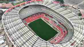 La remodelación del Estadio Banorte ha tenido un avance importante, aunque todavía no está totalmente terminado para el partido entre México y Portugal.