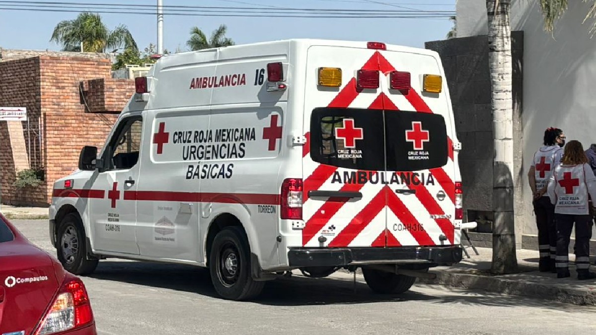 Ambulancia de la Cruz Roja Mexicana de Torreón