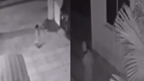 Capturas de menor de edad raptada, cámaras de seguridad grabaron todo.