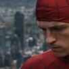 Tom Holland en una de las escenas como Spider Man en New Brand Day sin máscara
