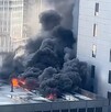 Increíble incendio se propaga por edificio de Nueva York