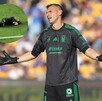 Nahuel Guzmán se hace el dormido en el partido Tigres vs Querétaro de la jornada 11 en el Clausura 2026.